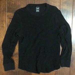 Gap Waffle. Black. Size M.